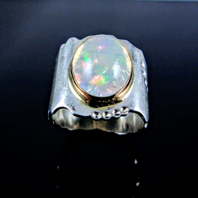 RSD-006 Opal/SS Ring