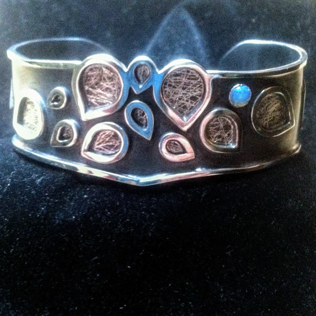 RSD-041 SS Cuff Bracelet/Opal