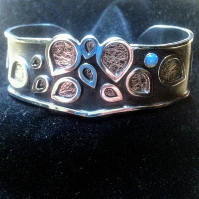 RSD-041 SS Cuff Bracelet/Opal
