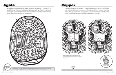 Rocks and Minerals Activity Book