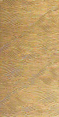 4279 Fingerprint Patterned Brass Texture Plate Large