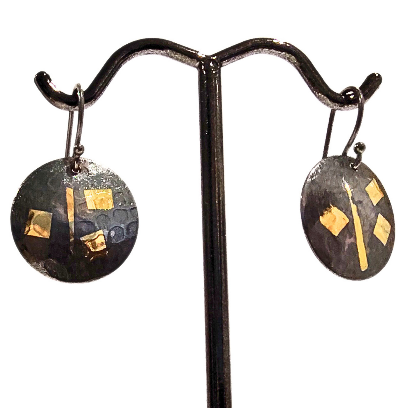 DJT-051 Large Keum Boo Earrings