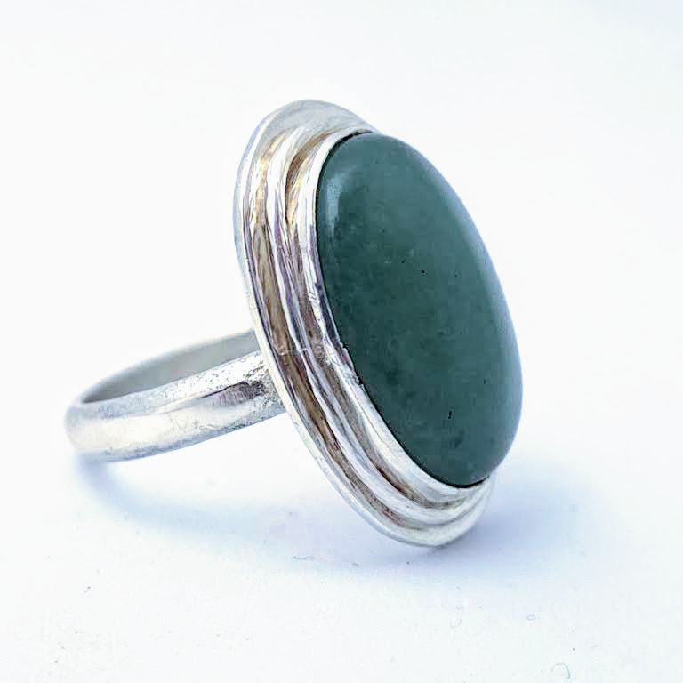 ★TATIANA★ Colorful Shushu Ring_SE0154 SA-027 Aventurine Ring (7) – Studio JSD