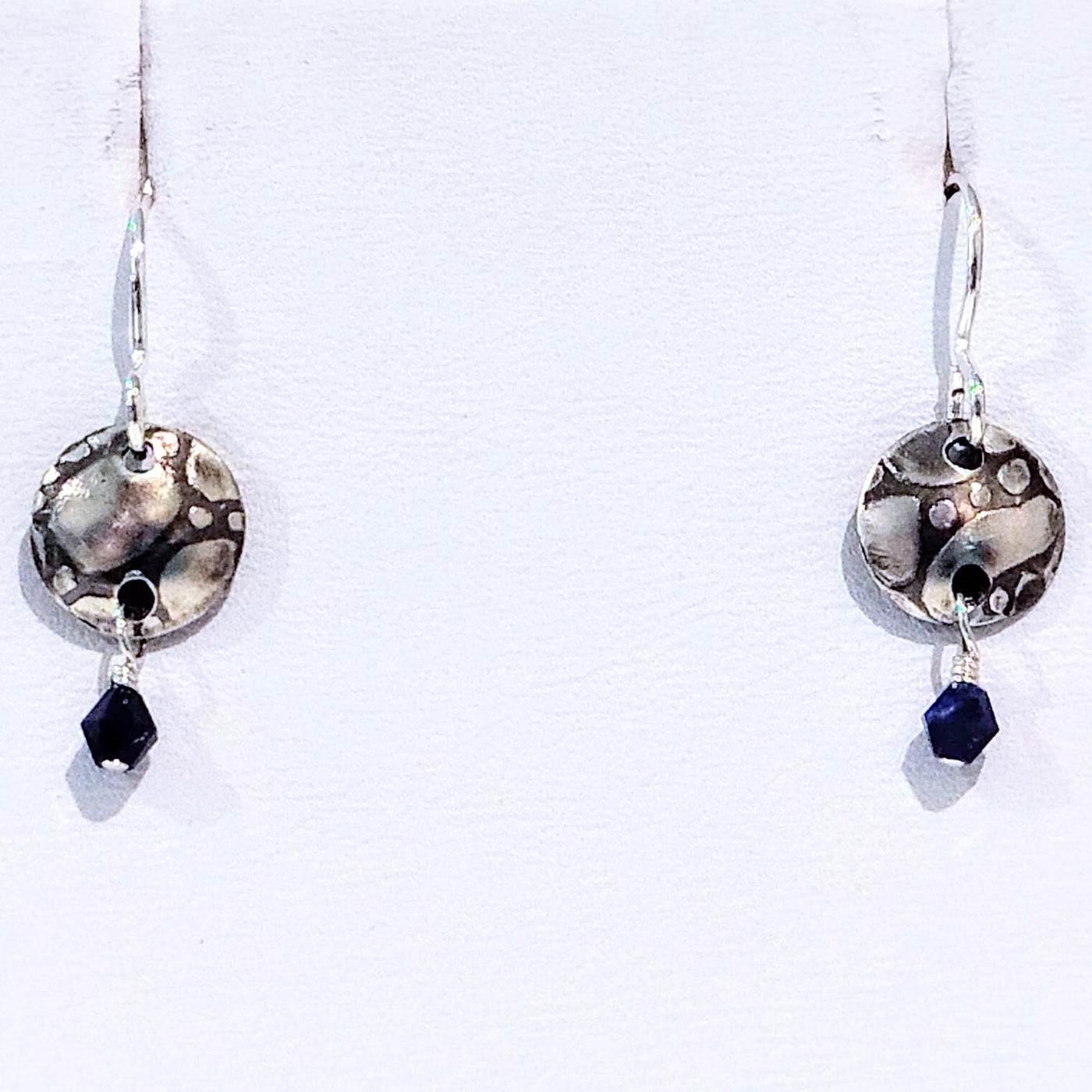 SA-097 Faceted Lapis Drop Earring