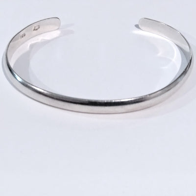 DJT-017 Sterling Cuff Half Round