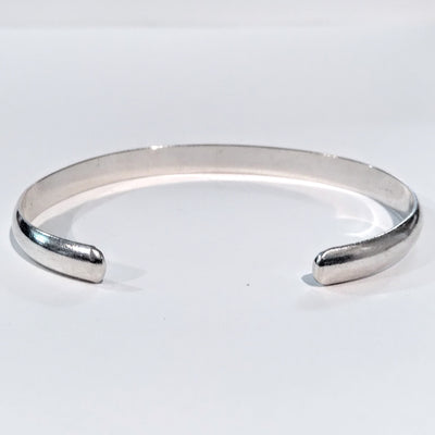 DJT-017 Sterling Cuff Half Round