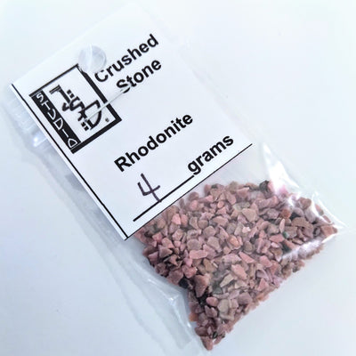 Crushed Rhodonite