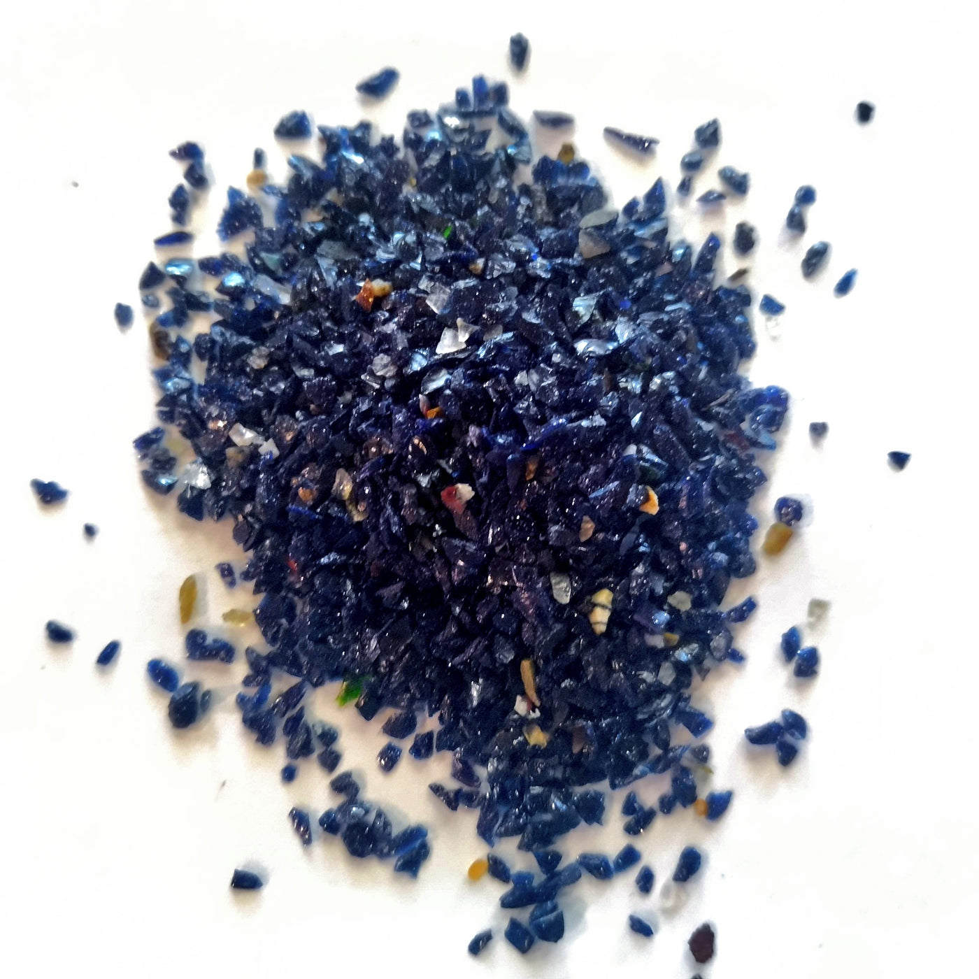 Crushed Blue Goldstone