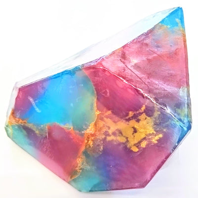 Soap Rock-Rainbow Fluorite