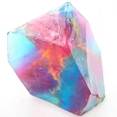 Soap Rock-Rainbow Fluorite