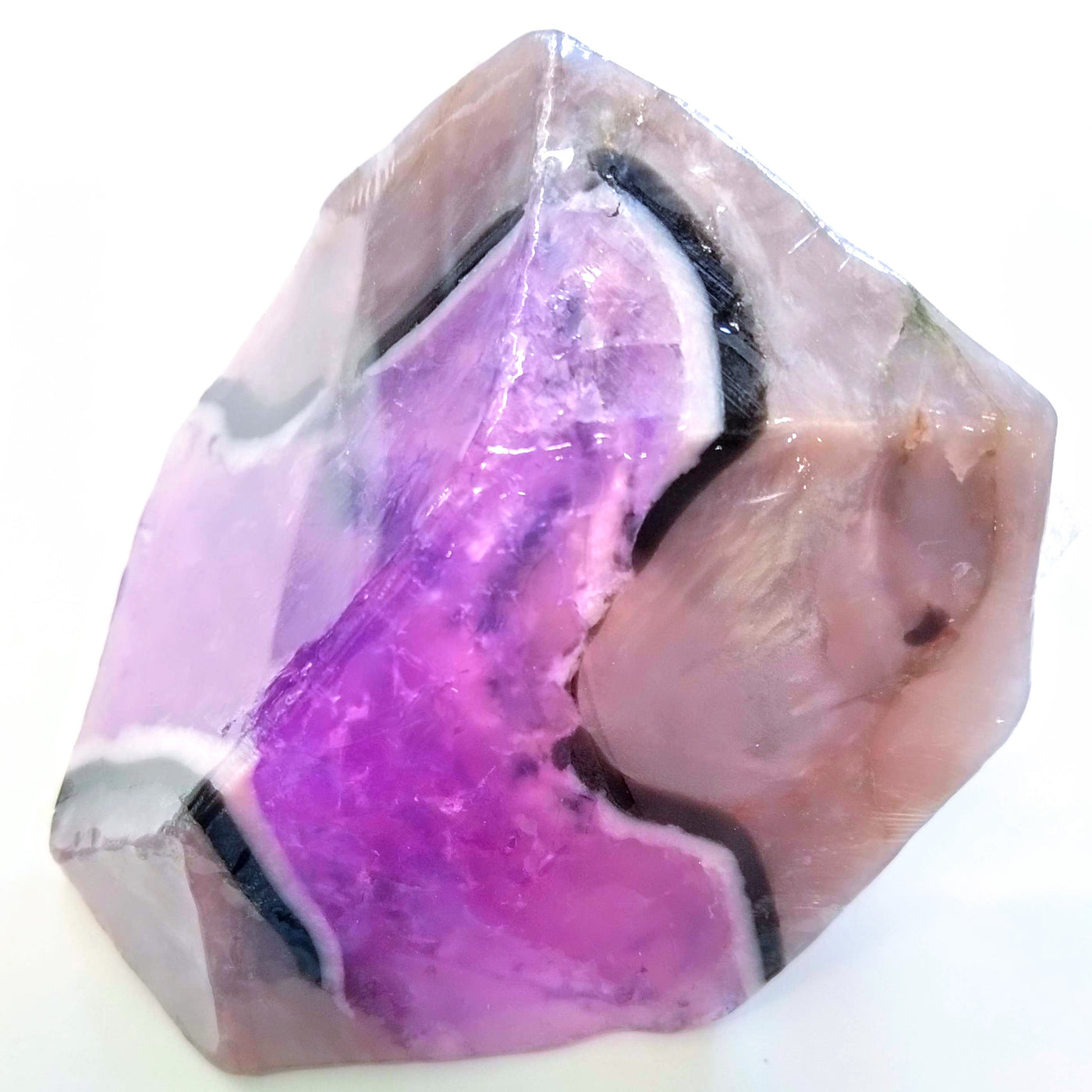 Soap Rock-Amethyst Geode