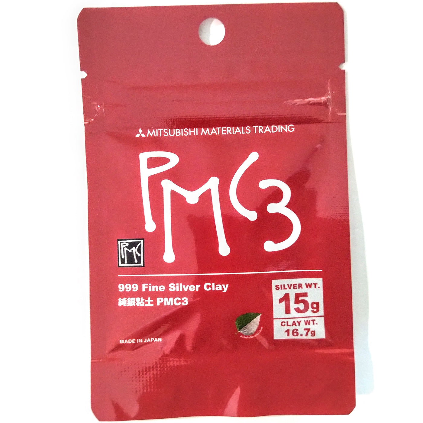PMC3 15g (NO Discount) 999 Fine Silver Metal Clay