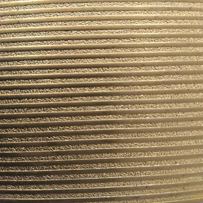 4260 Striped Patterned Brass Texture Plate Large