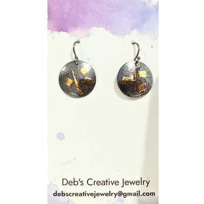 DJT-051 Large Keum Boo Earrings