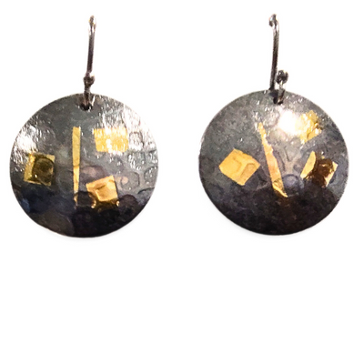 DJT-051 Large Keum Boo Earrings