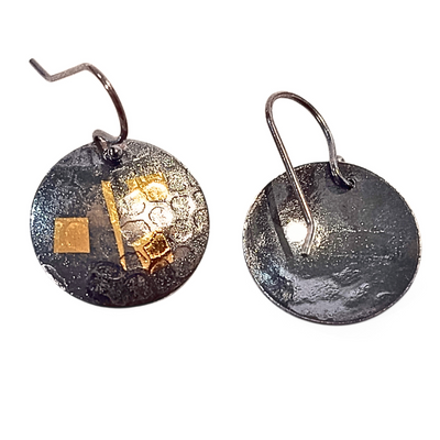 DJT-051 Large Keum Boo Earrings