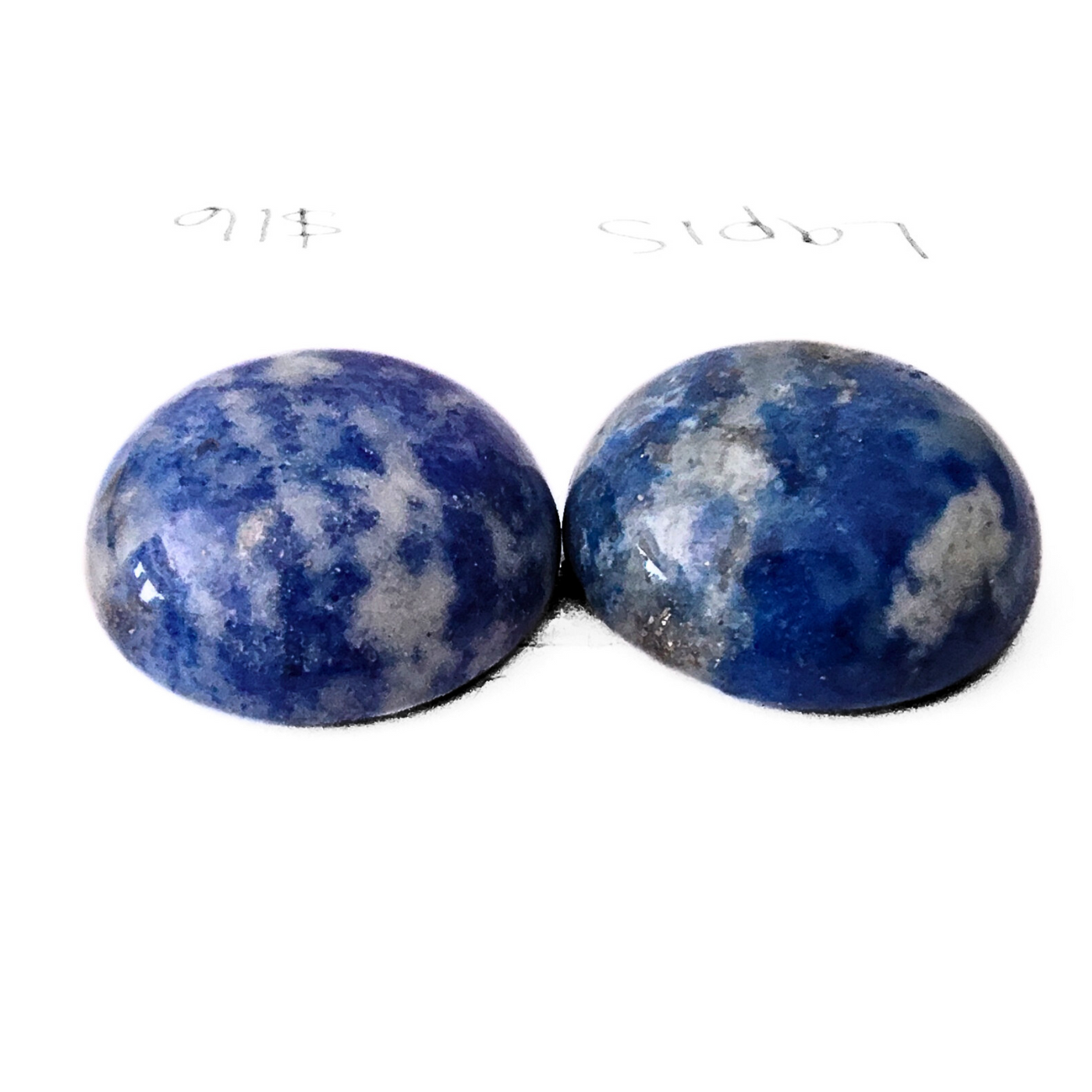 LAP-1002 Lapis Lazuli Cabochon Pair