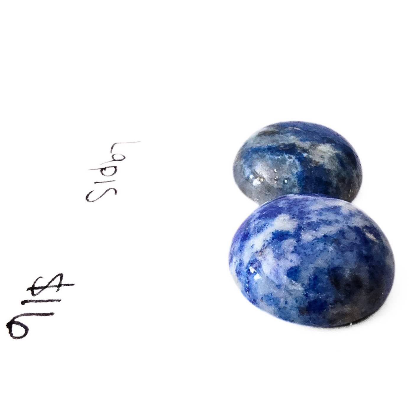 LAP-1002 Lapis Lazuli Cabochon Pair