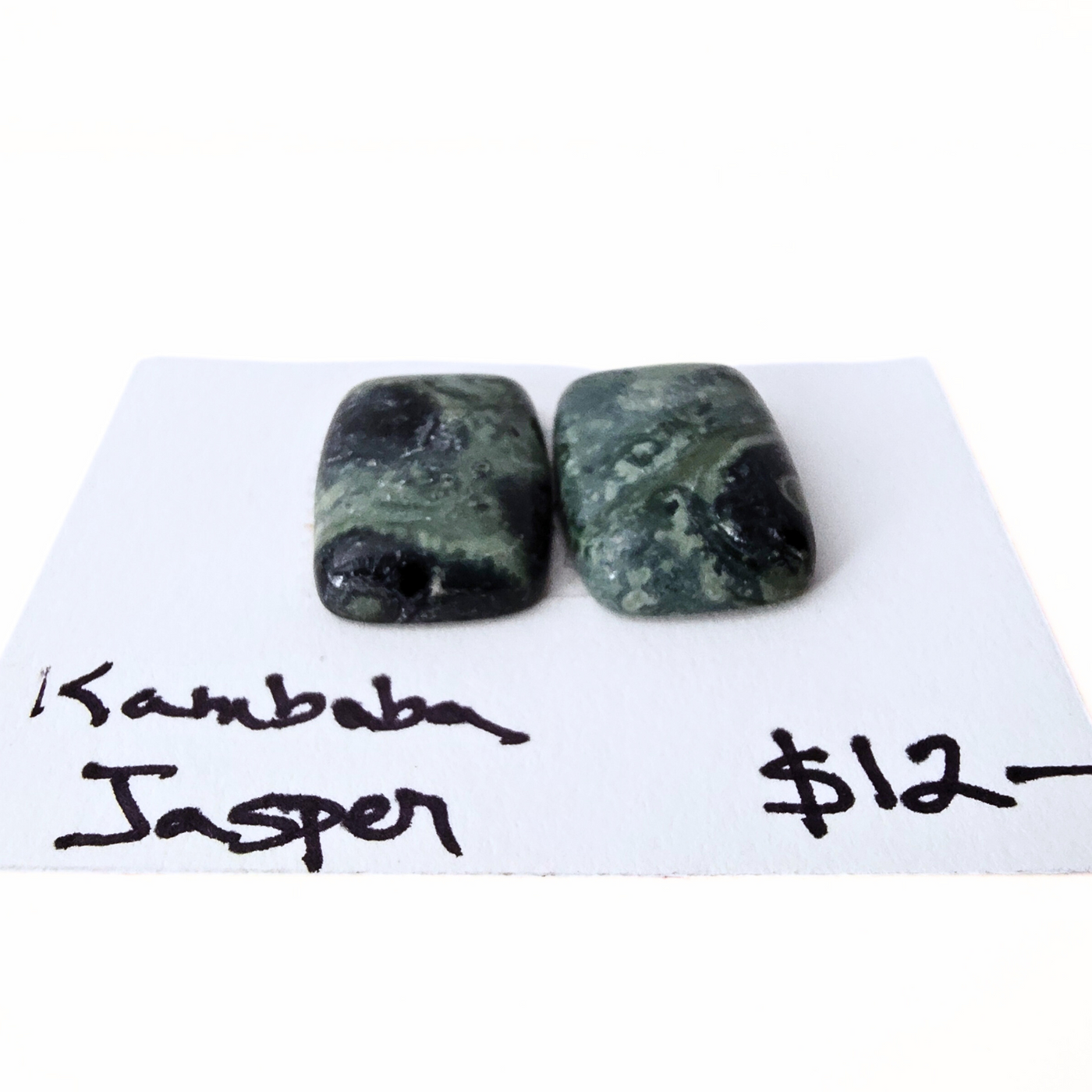 KAJ-1001 Kambaba Jasper Cab Pair