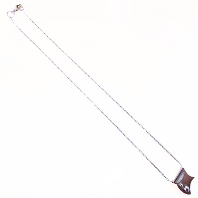 RB2-004 SS Sail Pendant with 2 Dots