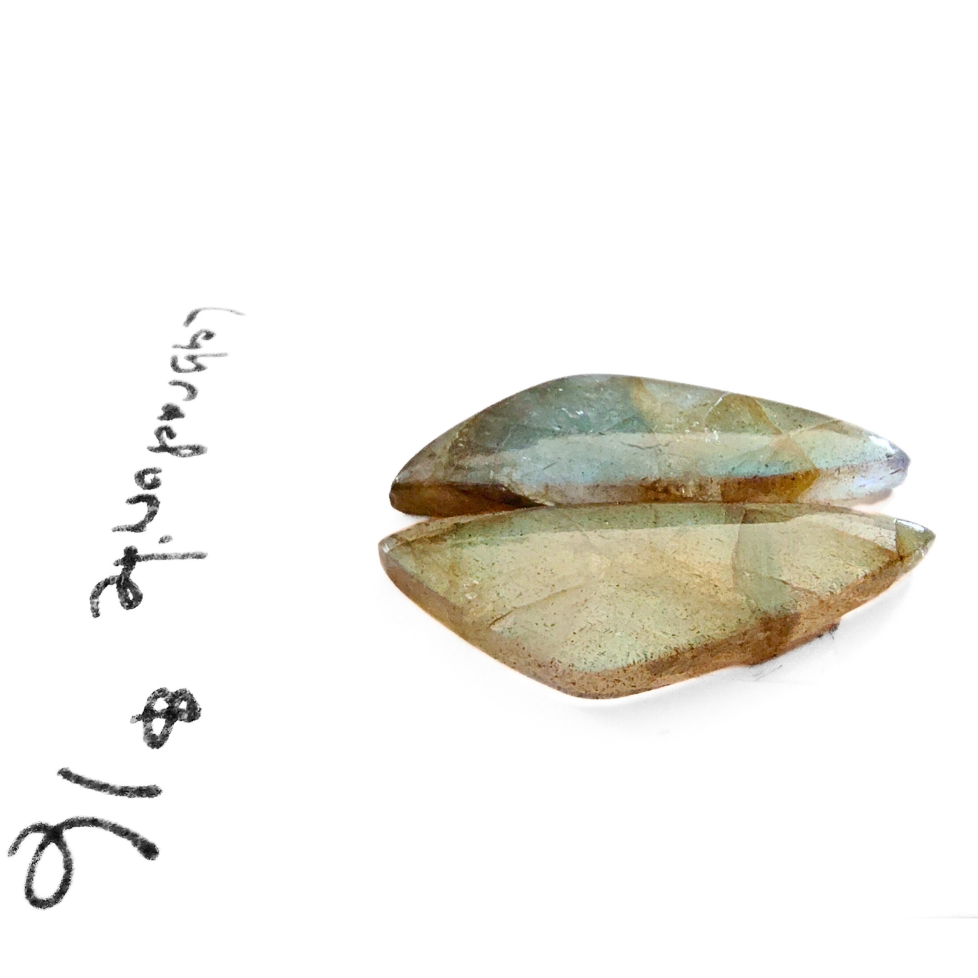 LAB-1005 Labradorite Cabochon Pair