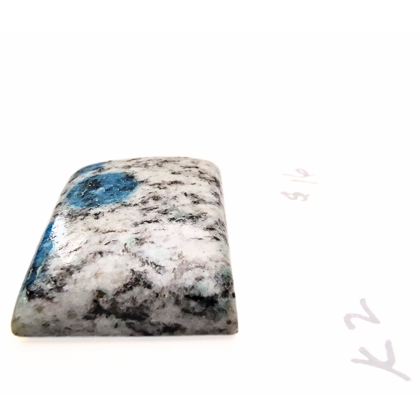K2G-1001 K2 Azurite Granite Cabochon