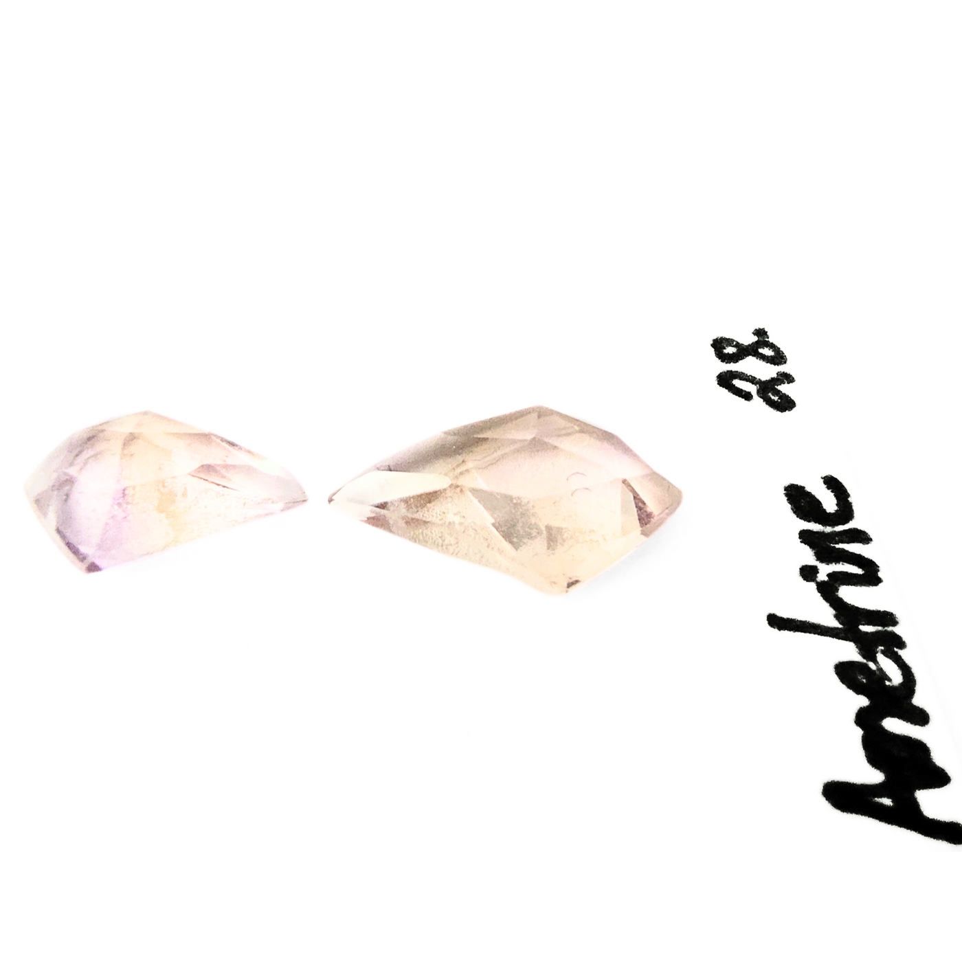 AMT-1002 Ametrine Rose Cut Pair