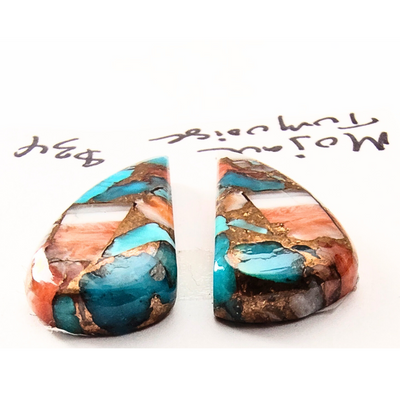 MOT-1000 Mojave Turquoise Cab Pair