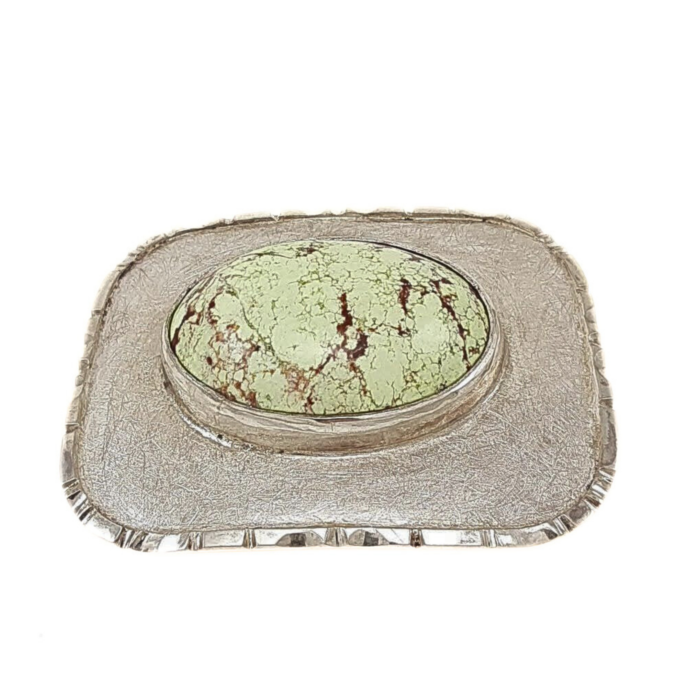 RSD-069 SS Belt Buckle with Variscite