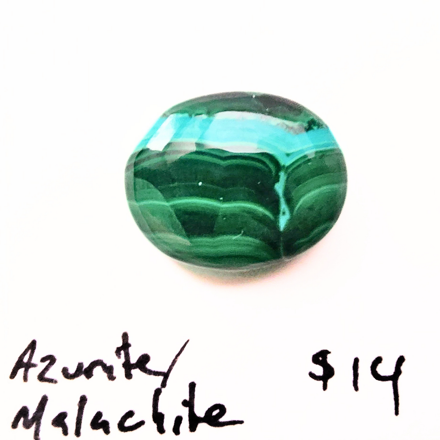 AZM-1002 Azurite/Malachite Cab