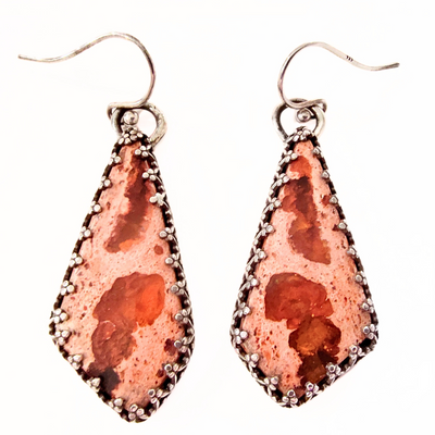 SB-007 Mexican Opal SS Earrings
