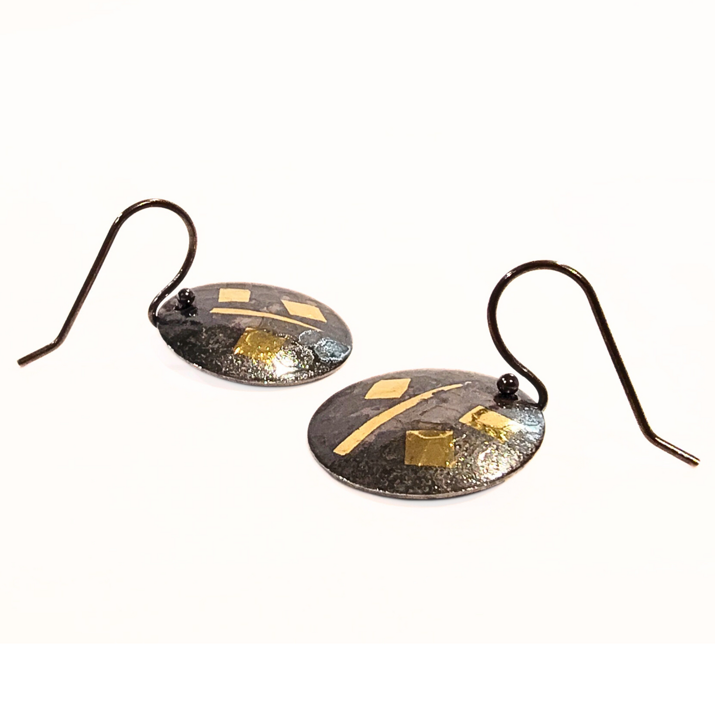 DJT-051 Large Keum Boo Earrings