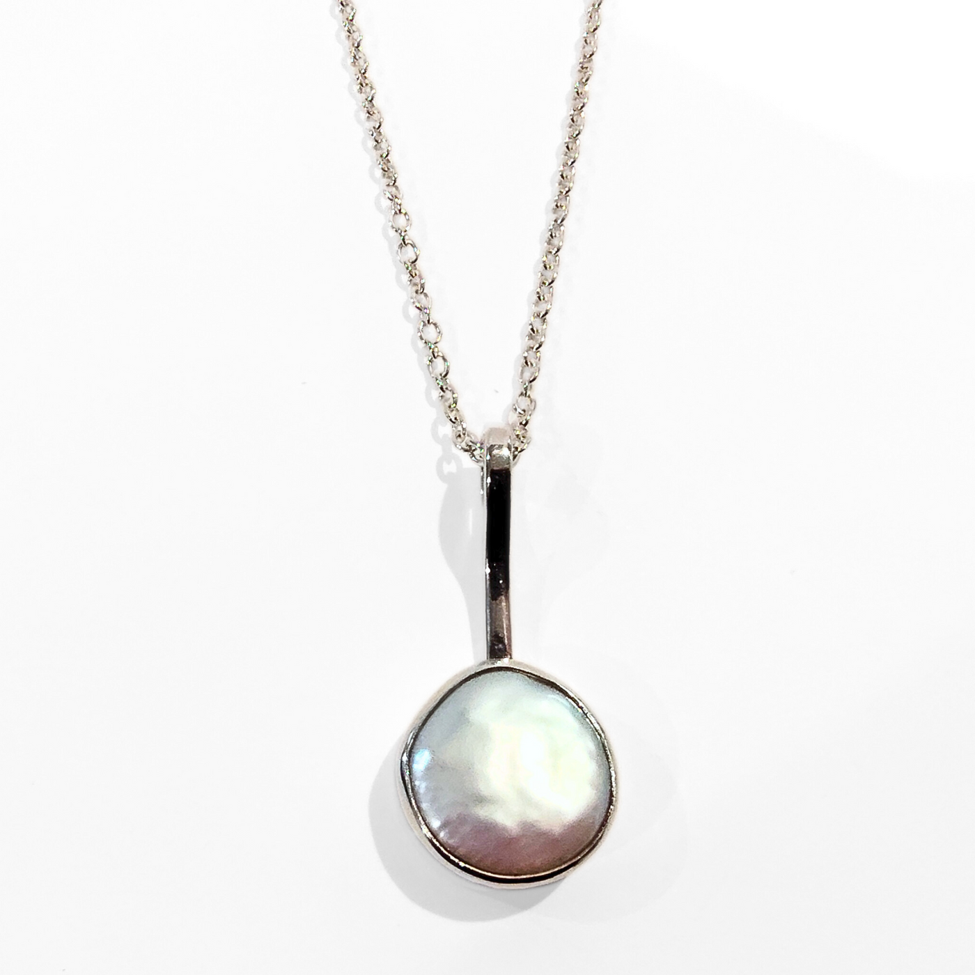 JSD-6163 Coin Pearl Pendant