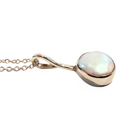 JSD-6163 Coin Pearl Pendant