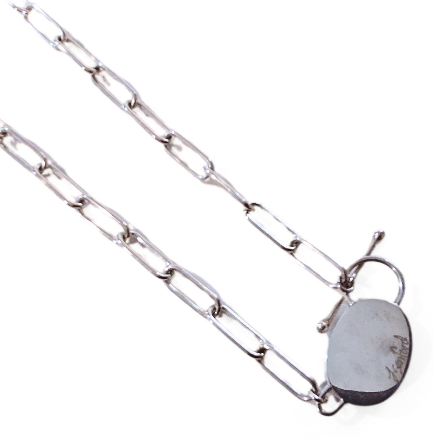 JSD-6120 Blue Sapphire Toggle Chain