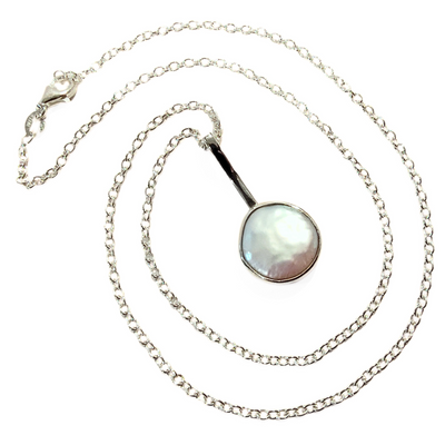 JSD-6163 Coin Pearl Pendant
