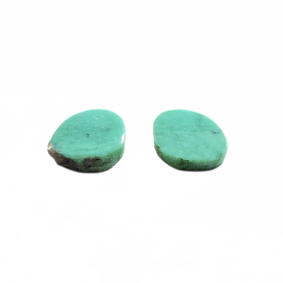 KTQ-1006 Kingman Turquoise Cabochon Pair