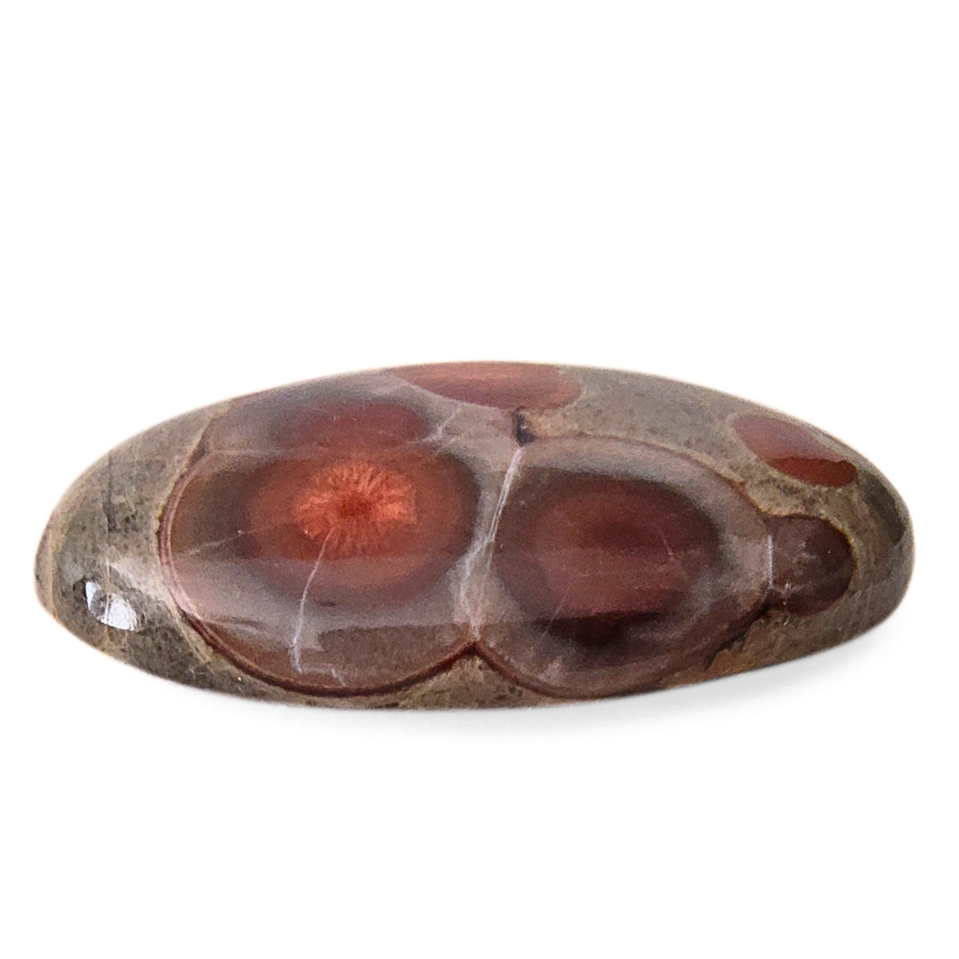 PEO-1001 Peanut Obsidian Cab