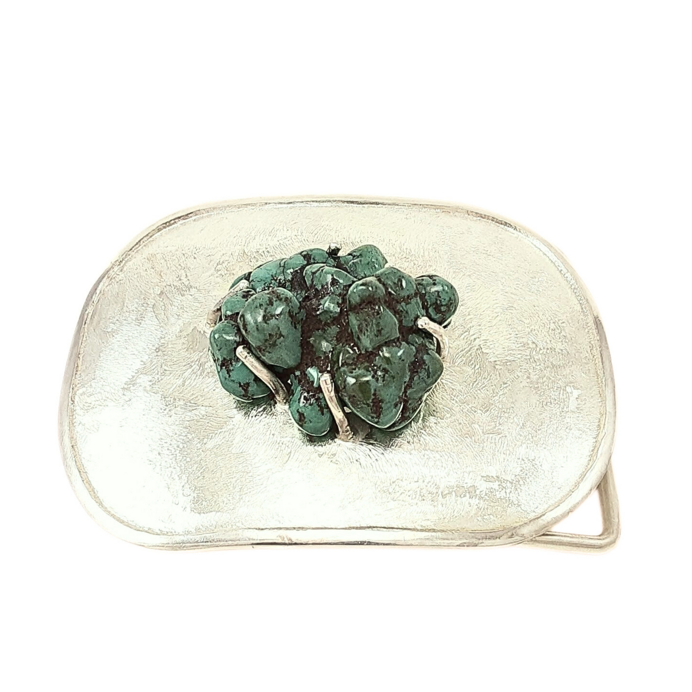 RSD-084 Turquoise SS Belt Buckle