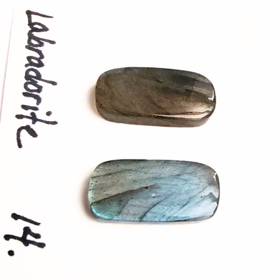 LAB-1004 Labradorite Cabochon Pair