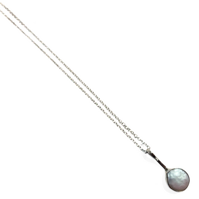 JSD-6163 Coin Pearl Pendant