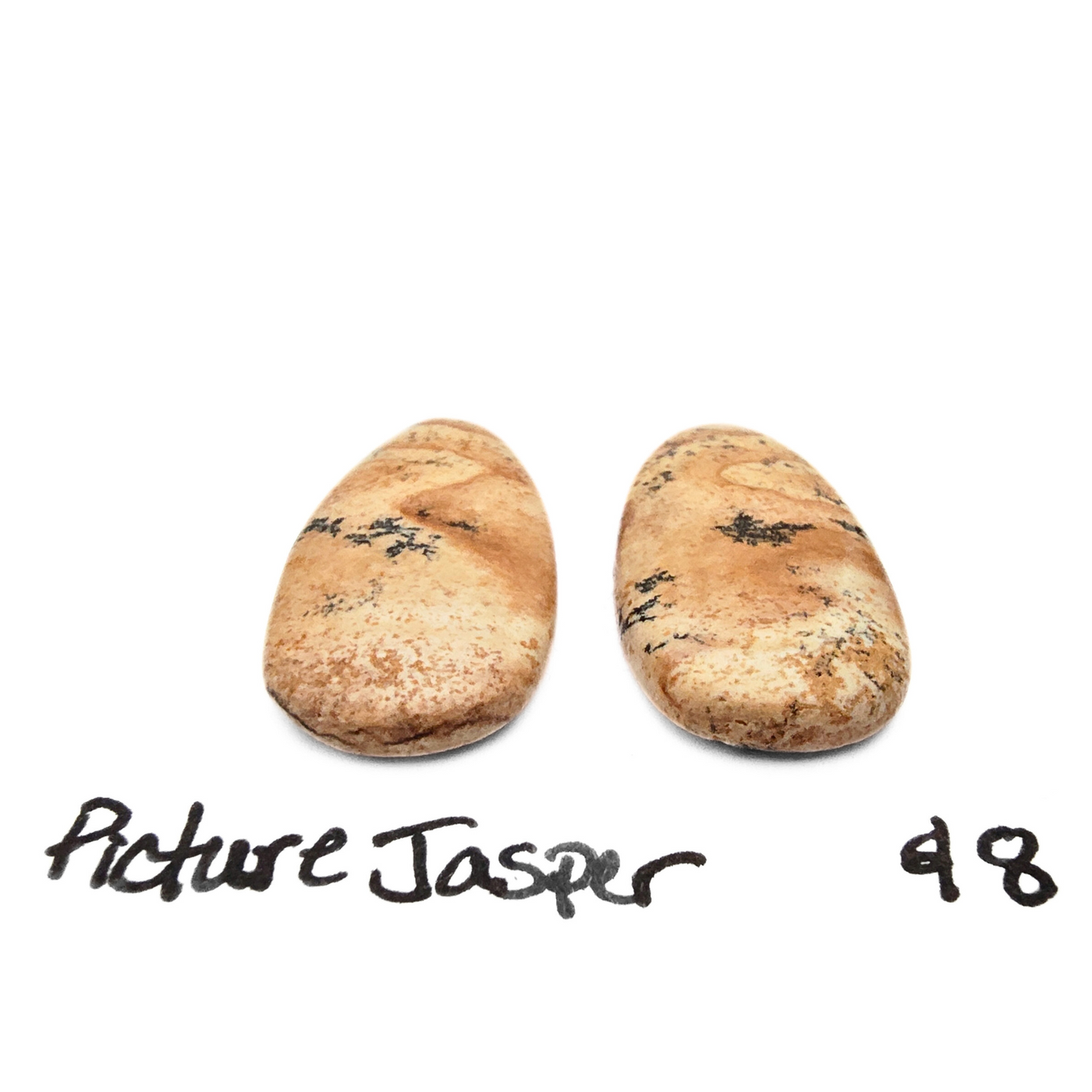 PIJ-1000 Picture Jasper Cab Pair