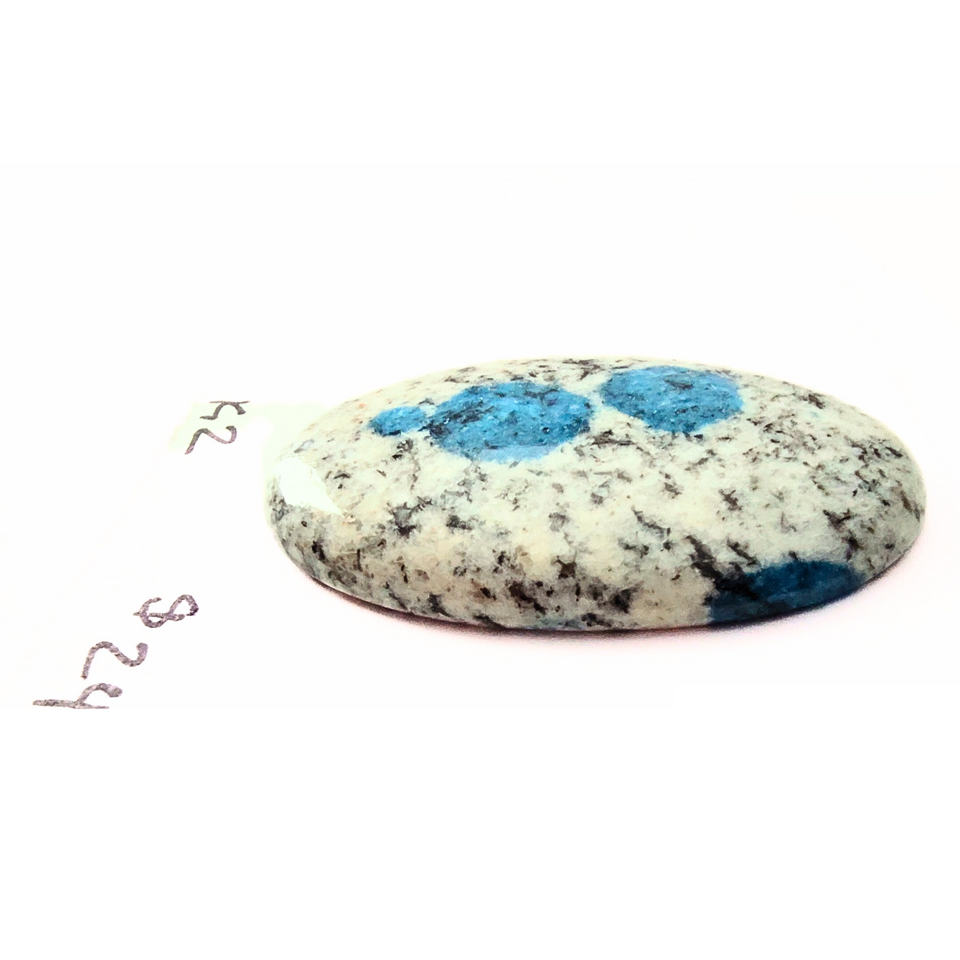 K2G-1000 K2 Azurite Granite Cabochon