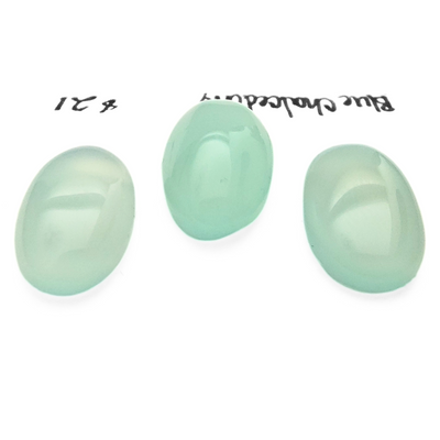 CDY-1004 Blue Chalcedony Cab Trio