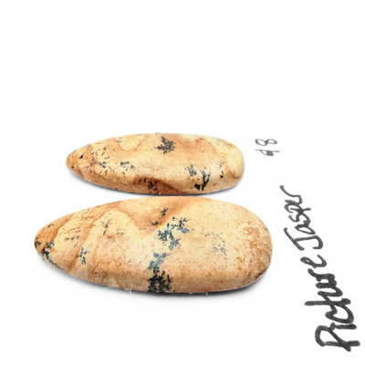 PIJ-1000 Picture Jasper Cab Pair