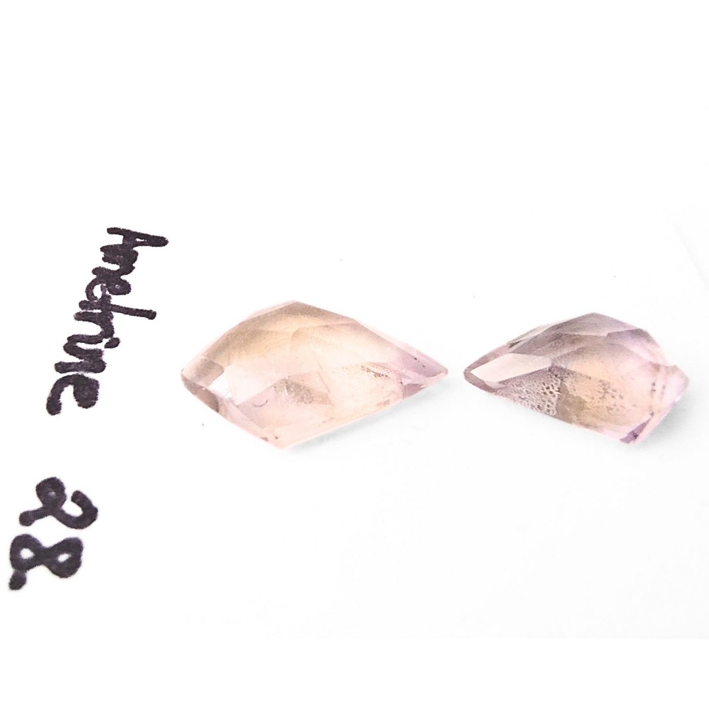 AMT-1002 Ametrine Rose Cut Pair