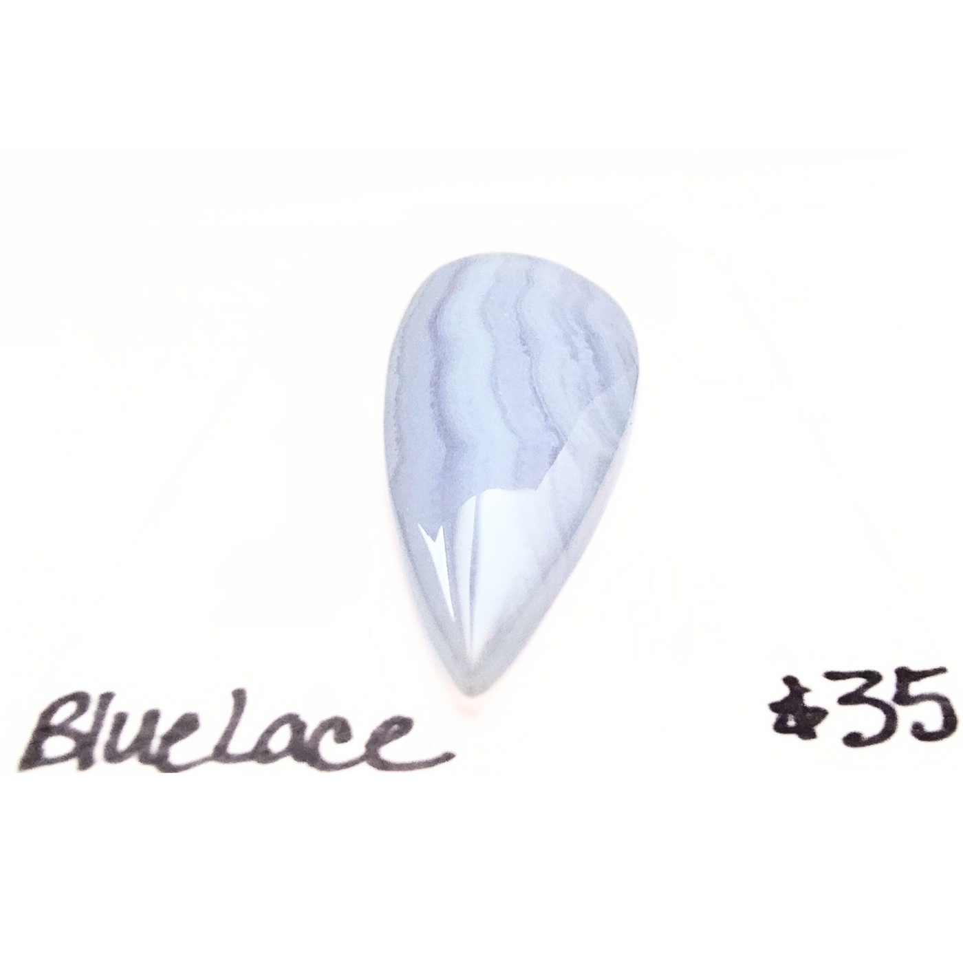 BLA-1002 Blue Lace Agate Cabochon