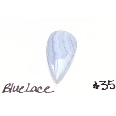 BLA-1002 Blue Lace Agate Cabochon