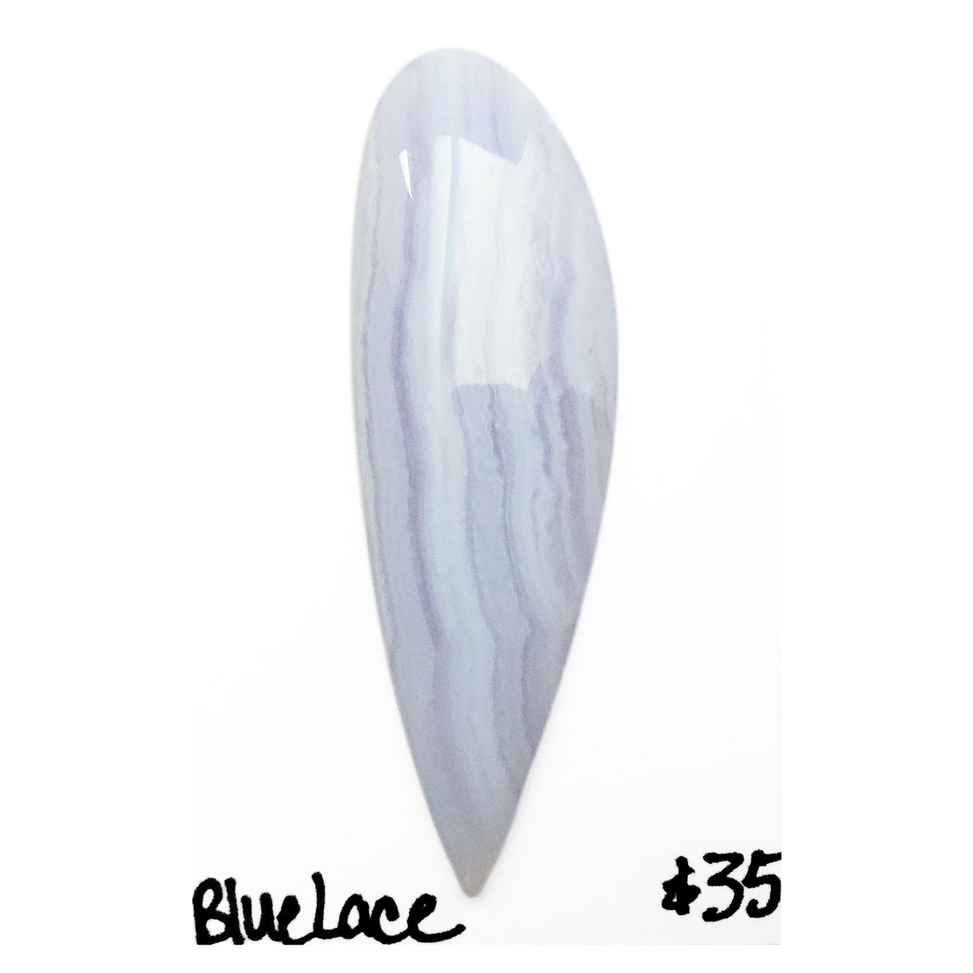 BLA-1002 Blue Lace Agate Cabochon