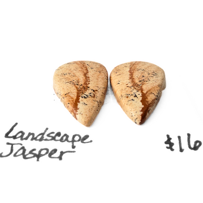 LSJ-1001 Landscape Jasper Cab Pair